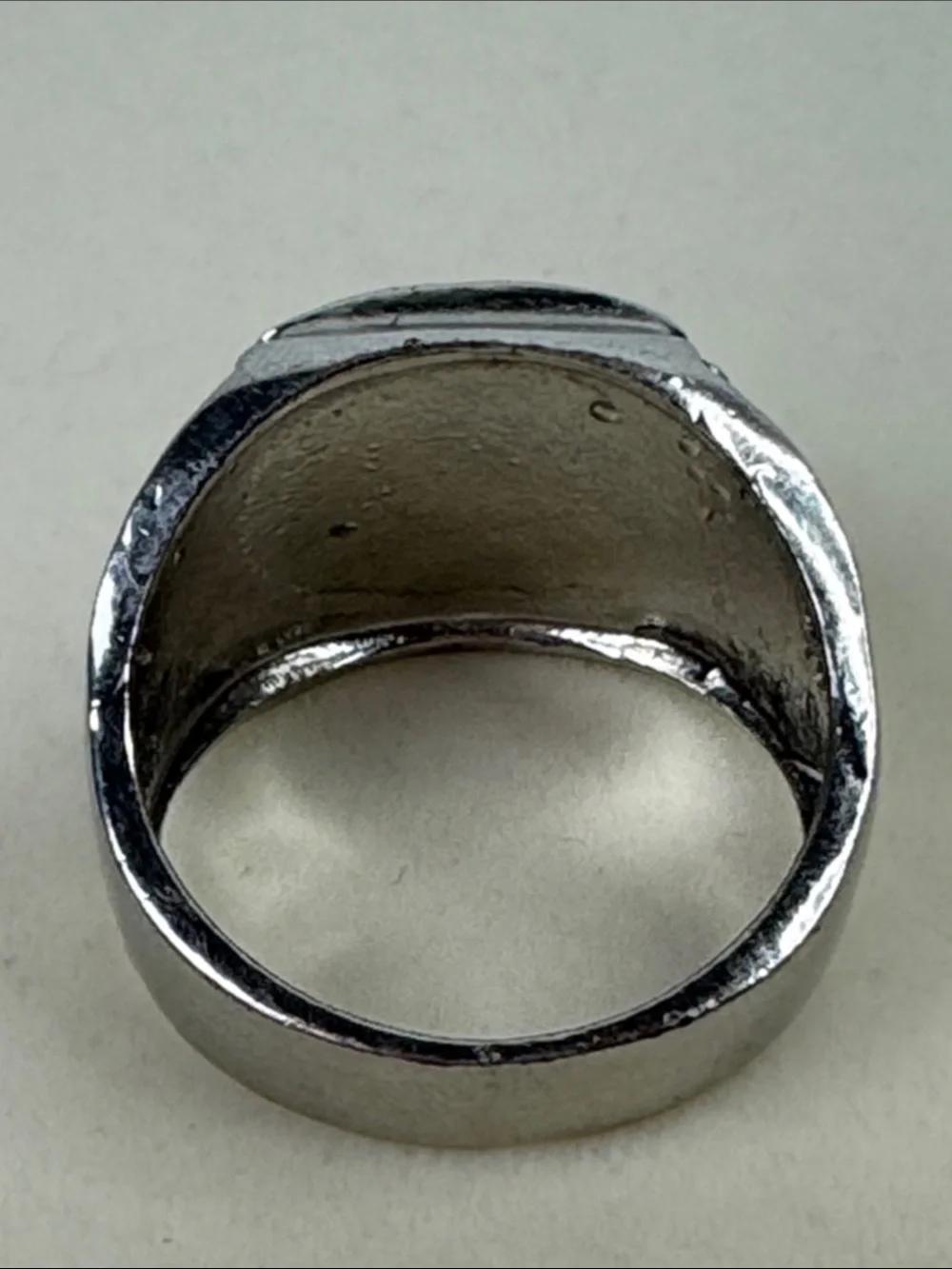 Men’s Sterling Silver 925 American Pride Eagle Flag Ring 11.66grams Size 13
